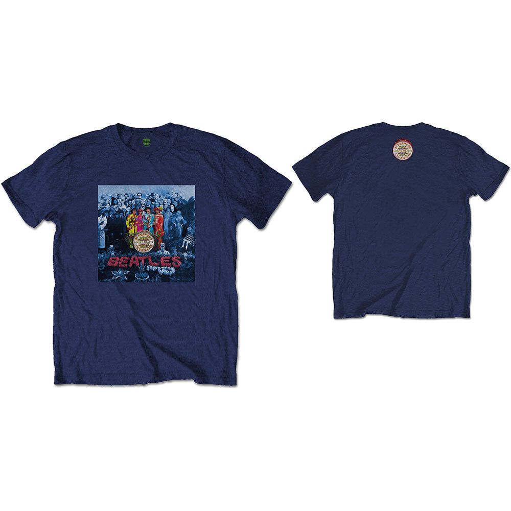 The Beatles Sgt Pepper Blue [T-Shirt] Blue