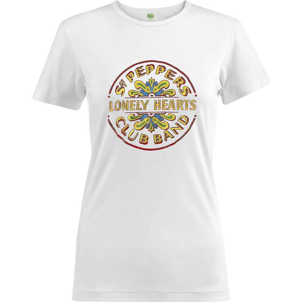 The Beatles Sgt Pepper Drum Colour [T-Shirt] - Rock Band Apparel