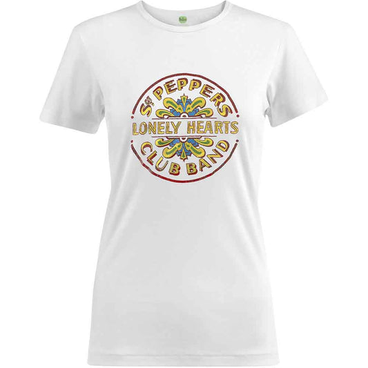 The Beatles Sgt Pepper Drum Colour [T-Shirt] - Rock Band Apparel