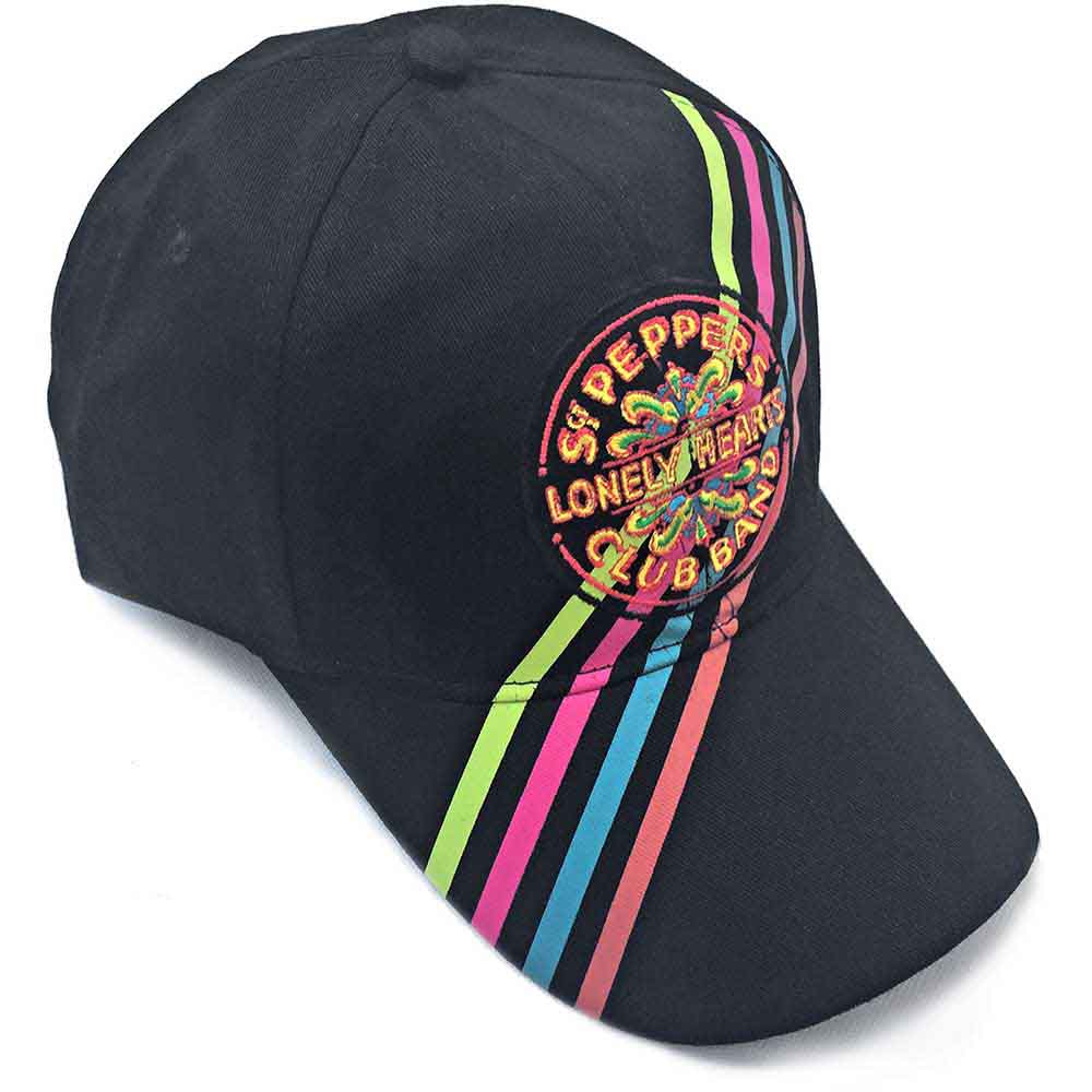 The Beatles Sgt Pepper Stripes [Hat] - Rock Band Apparel