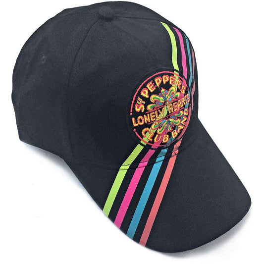 The Beatles Sgt Pepper Stripes [Hat] - Rock Band Apparel
