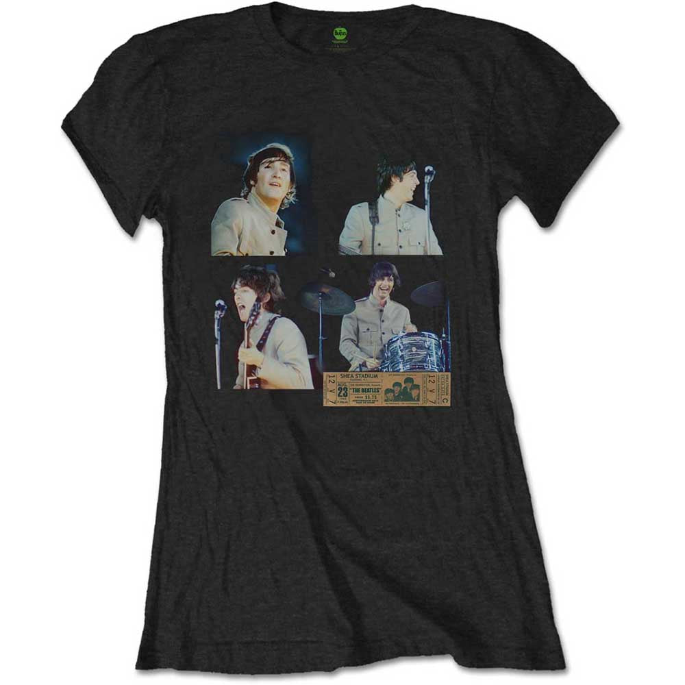The Beatles Shea Stadium Shots [T-Shirt] - Rock Band Apparel