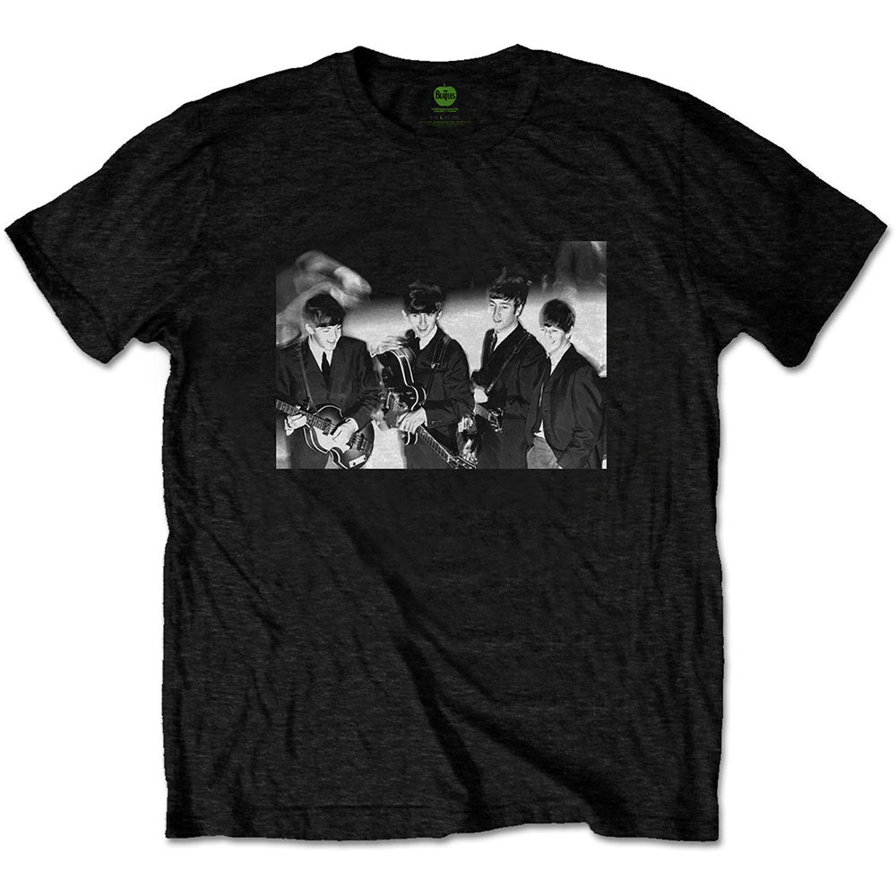 The Beatles Smiles Photo [T-Shirt] Black
