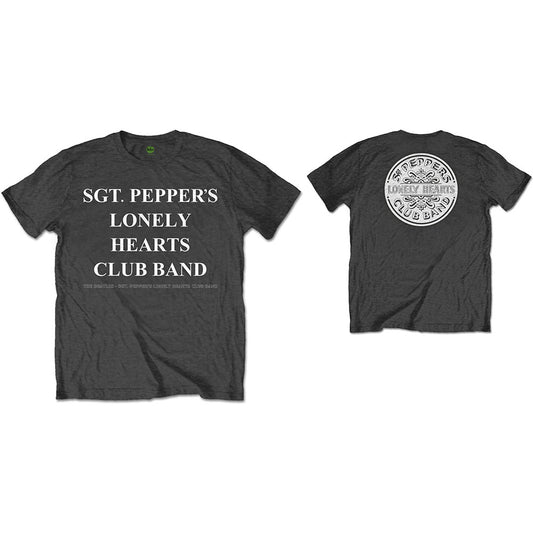 The Beatles SPLHCB with Drum [T-Shirt] Grey