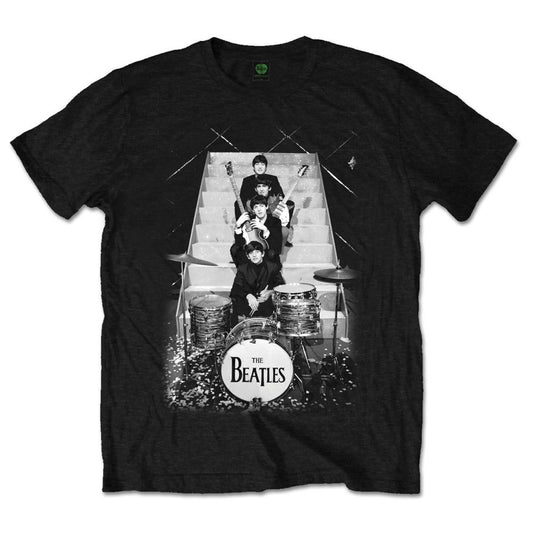 The Beatles Stage Stairs [T-Shirt] - Rock Band Apparel