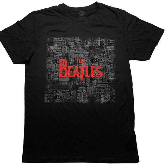 The Beatles Tickets & Logo [] Black