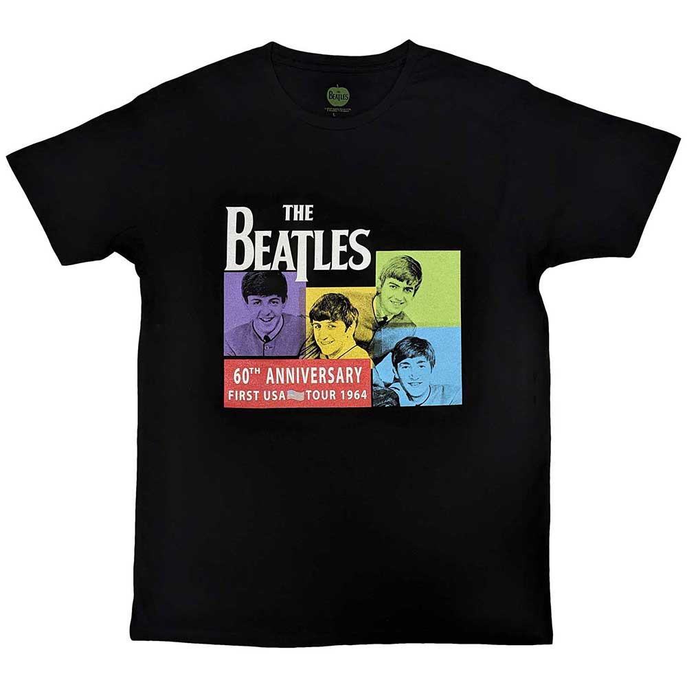 The Beatles US 1964 [T-Shirt] Black