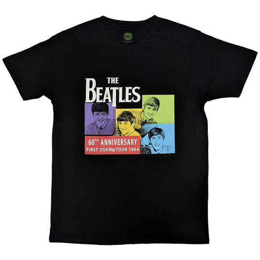 The Beatles US 1964 [T-Shirt] Black