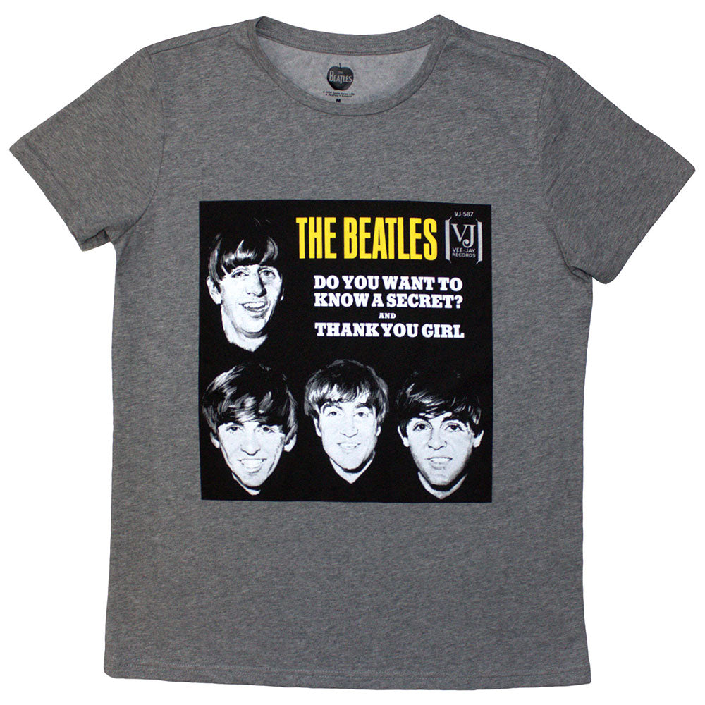 The Beatles VJ Secret Sleeve [T-Shirt] Grey