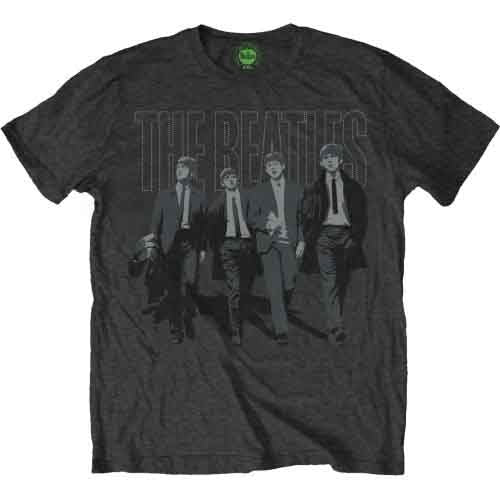 The Beatles Walking in London [T-Shirt] Grey