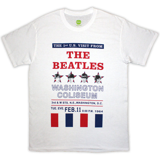 The Beatles Washington '64 Stars & Stripes [] White