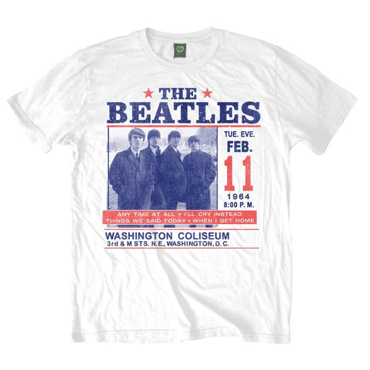 The Beatles Washington Coliseum [T-Shirt] - Rock Band Apparel