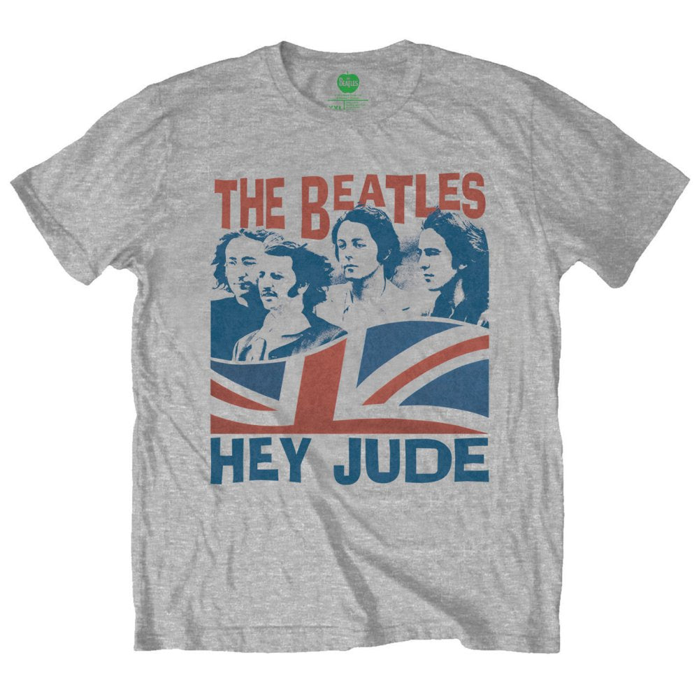 The Beatles Windswept/Hey Jude [T-Shirt] - Rock Band Apparel