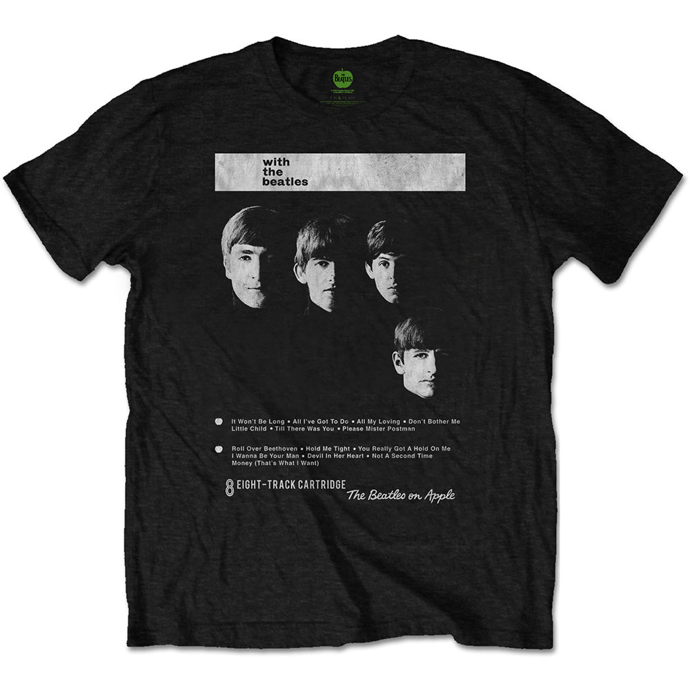 The Beatles With The Beatles 8 Track [T-Shirt] Black