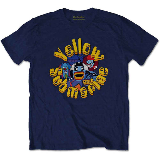The Beatles Yellow Submarine Baddies [T-Shirt] Blue