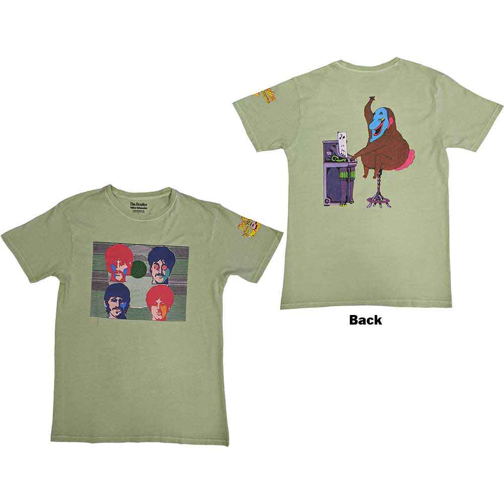 The Beatles Yellow Submarine Magic Piano [T-Shirt] Green