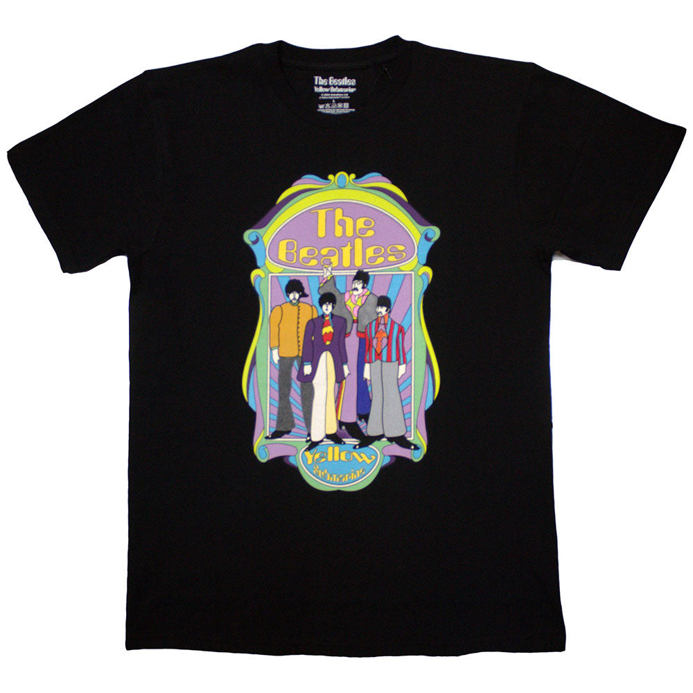 The Beatles Yellow Submarine Sub Band Frame v2 [T-Shirt] Black