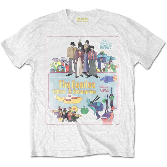 The Beatles Yellow Submarine Vintage Movie Poster [T-Shirt] White