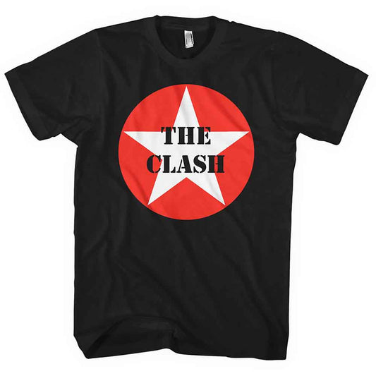 The Clash Star Badge [T-Shirt] Black