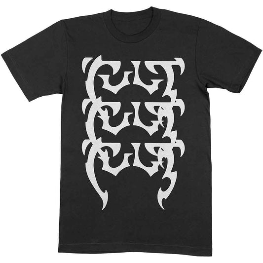 The Cult Repeating Logo [T-Shirt] - Rock Band Apparel