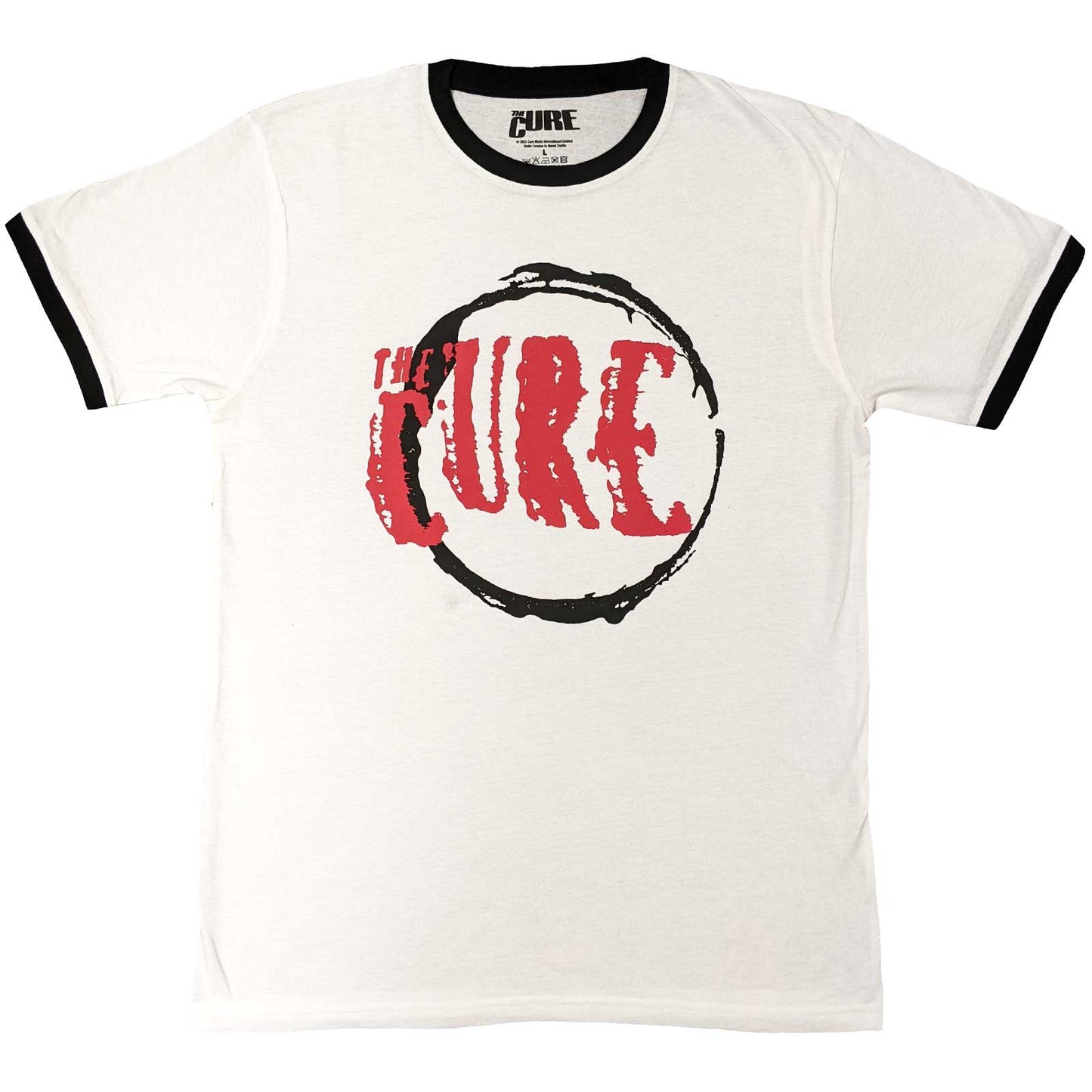 The Cure Circle Logo [] White