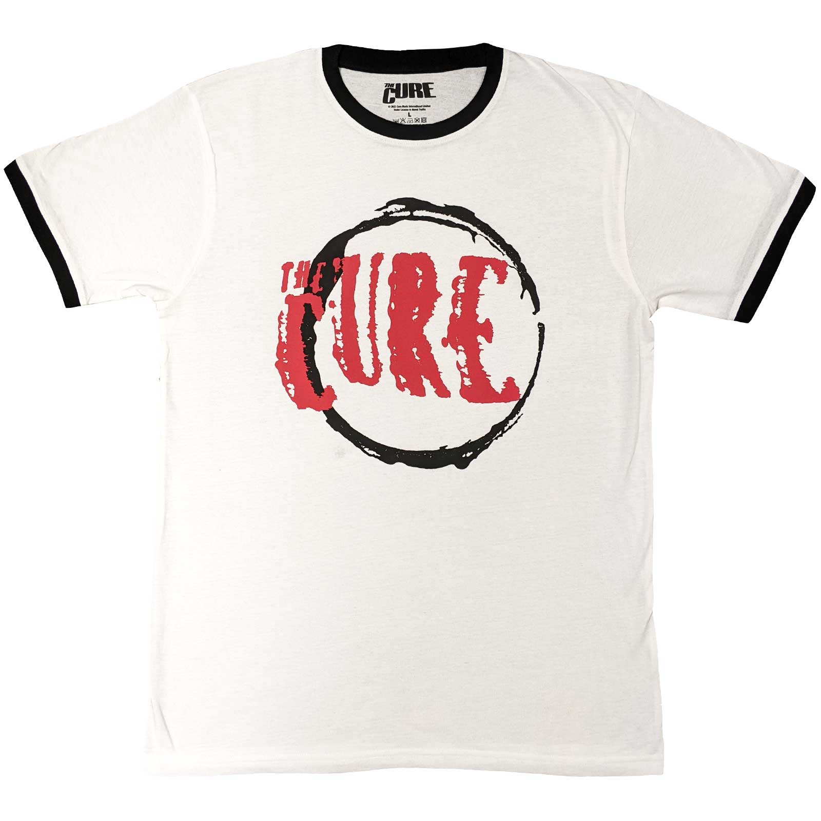 The Cure Circle Logo [] White