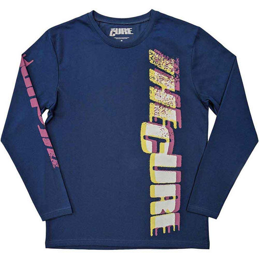 The Cure Glitched Logo [T-Shirt] - Rock Band Apparel