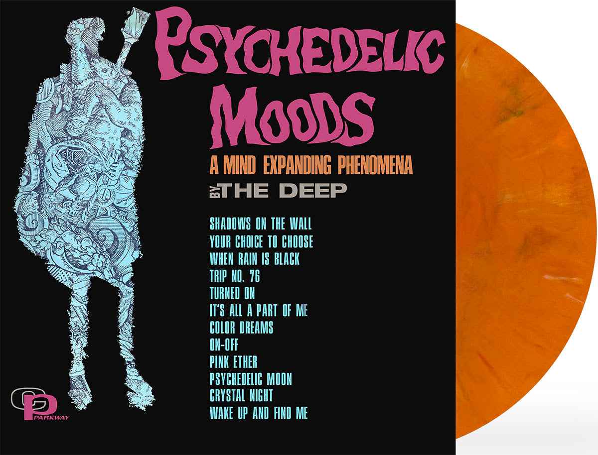 PRE-ORDER The Deep - Psychedelic Moods (Indie Exclusive) [Eco-Mix Orange Vinyl] [Vinyl]
