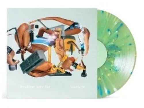 Miss Machine (Mint Green, White and Metallic Silver Tri Color Merge with Mustard, Cyan Blue and White Splatter) [Vinyl]