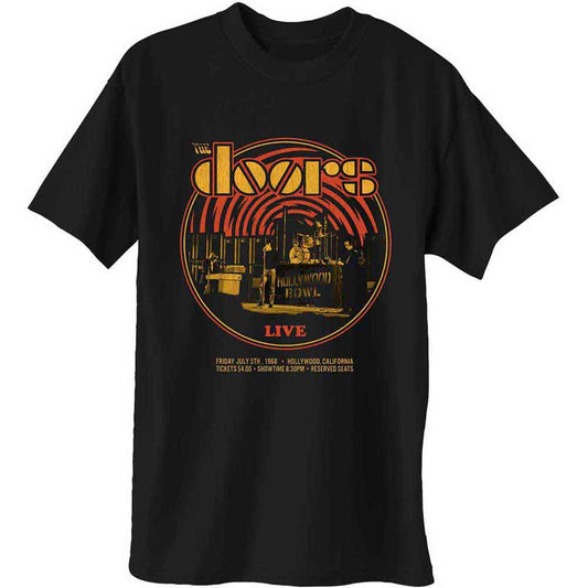 The Doors 68 Retro Circle [T-Shirt] - Rock Band Apparel
