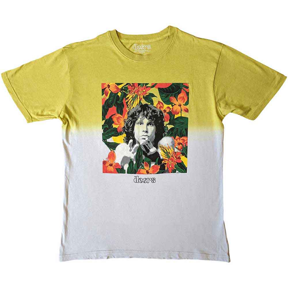 The Doors Floral Square [T-Shirt] - Rock Band Apparel
