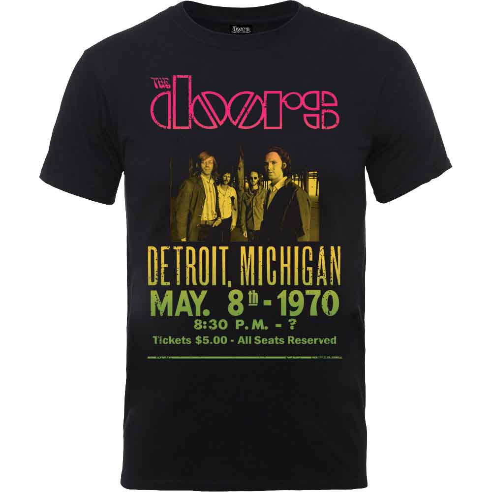 The Doors Gradient Show Poster [T-Shirt] - Rock Band Apparel