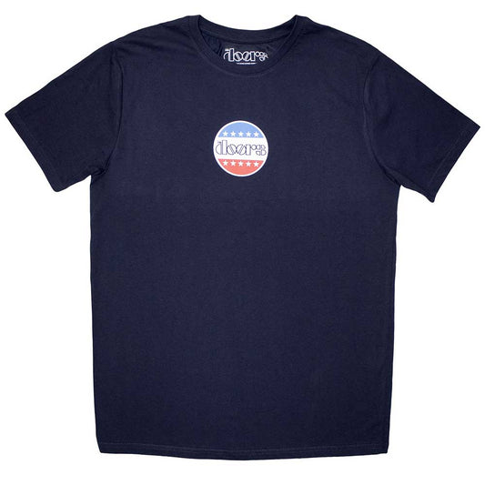 The Doors Mini Stars Logo [T-Shirt] Blue