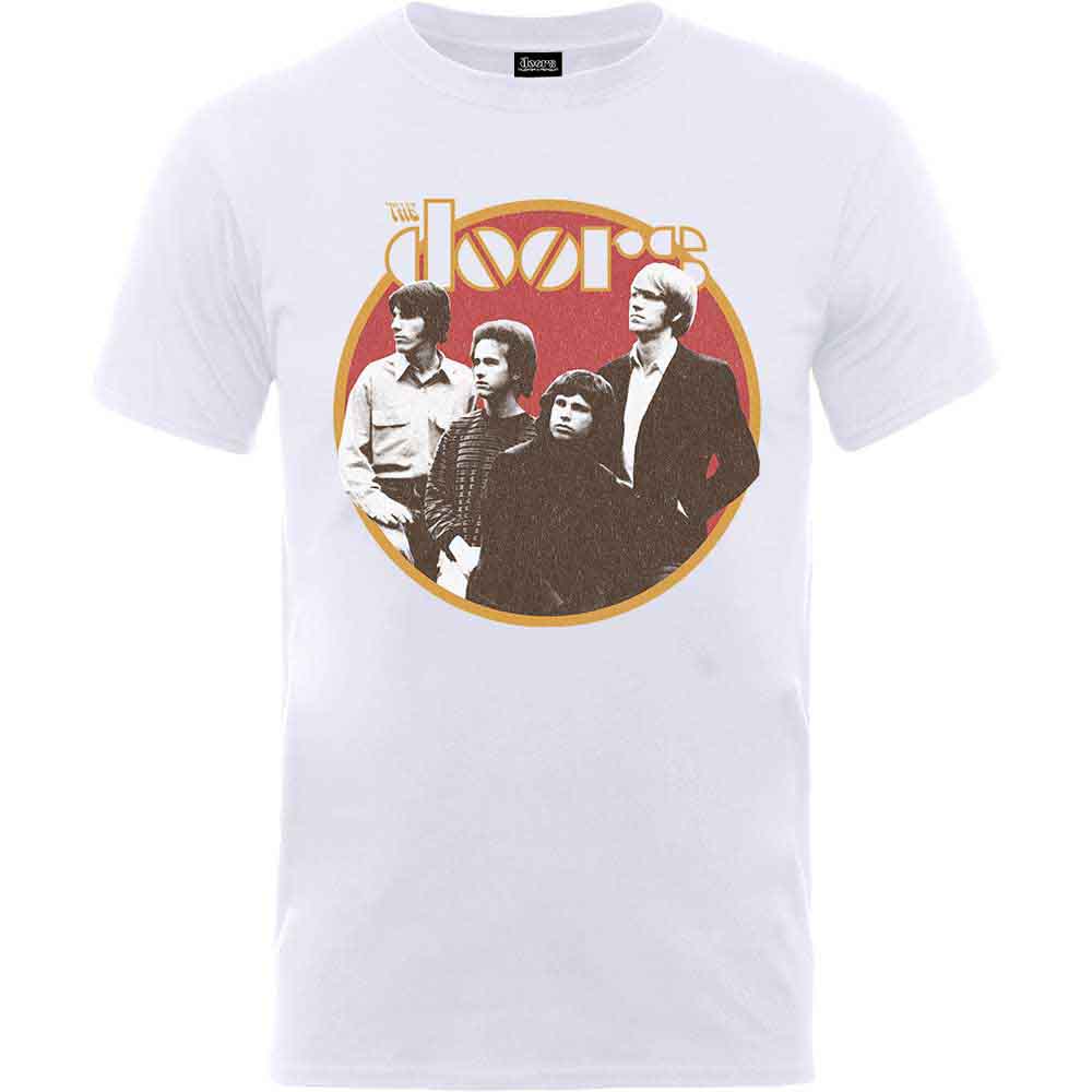 The Doors Retro Circle [T-Shirt] - Rock Band Apparel