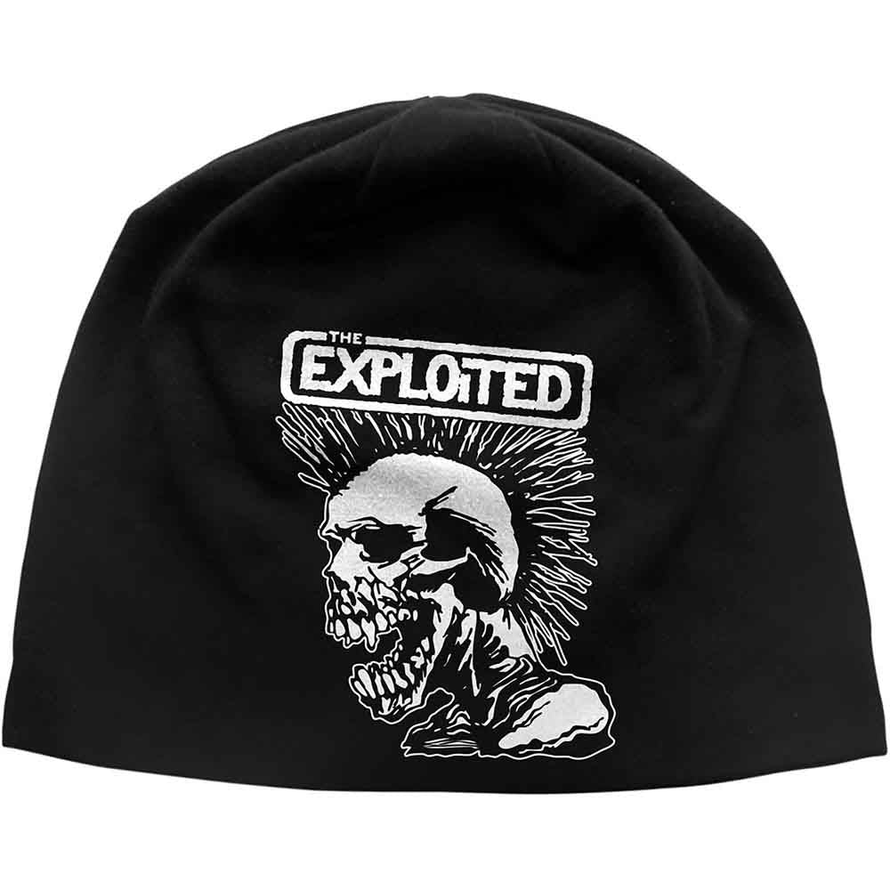 The Exploited Mohican Skull [Hat] - Rock Band Apparel