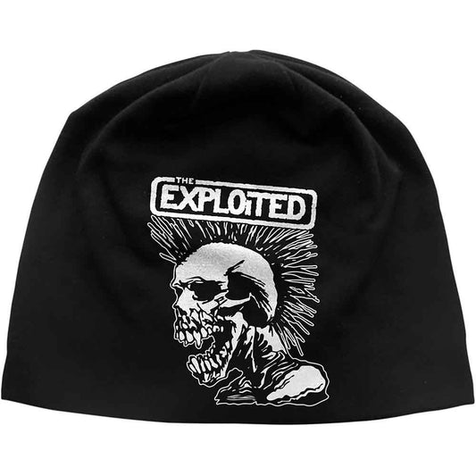 The Exploited Mohican Skull [Hat] - Rock Band Apparel
