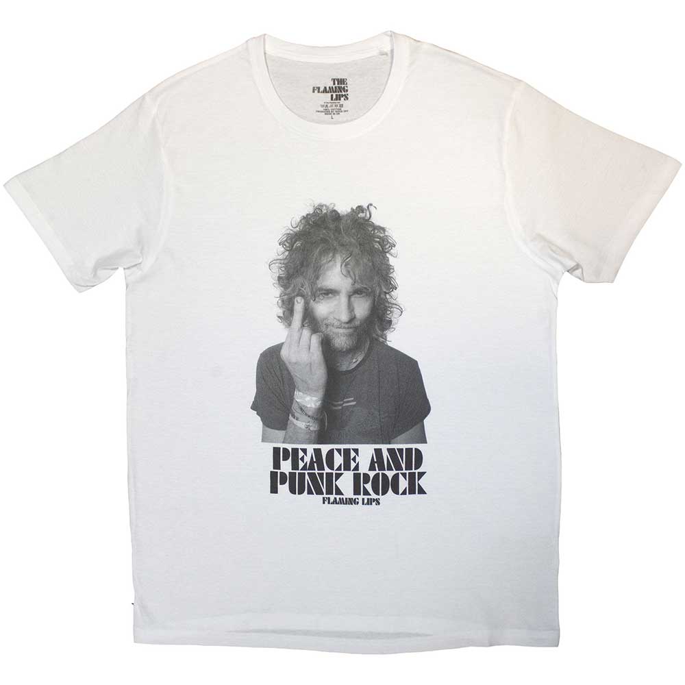 The Flaming Lips Peace and Punk [T-Shirt] - Rock Band Apparel