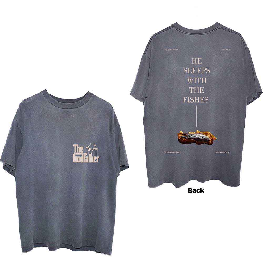 The Godfather Sleeps With The Fishes [T-Shirt] - Rock Band Apparel