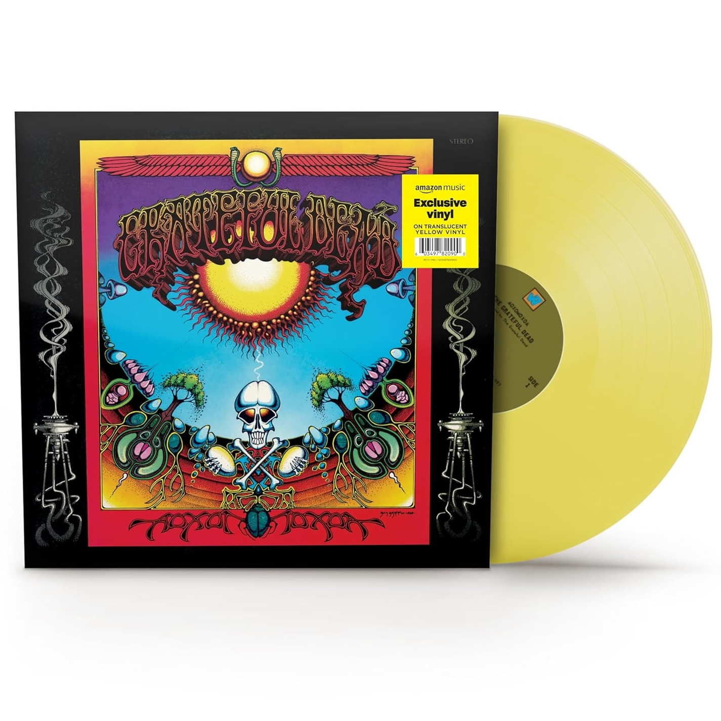 The Grateful Dead - Aoxomoxoa (Limited Edition, Amazon Exclusive Edition, Translucent Yellow Colored Vinyl) [Vinyl]