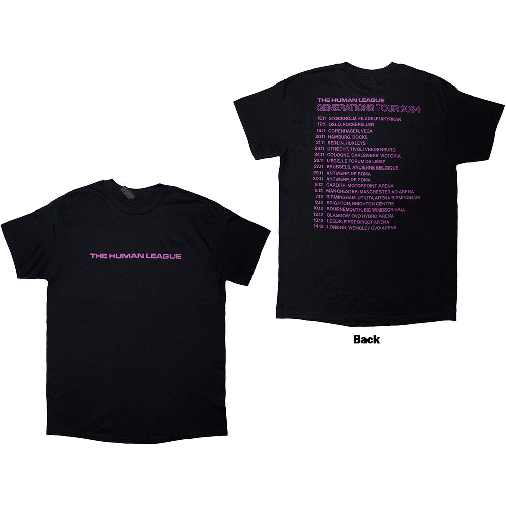The Human League Generations Tour '24 Text [] Black