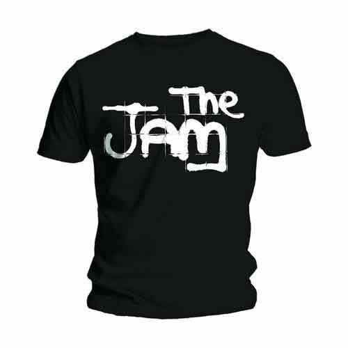 The Jam Spray Logo Black [T-Shirt] - Rock Band Apparel