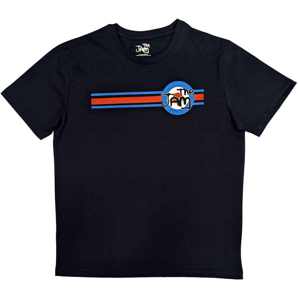 The Jam Target Stripe [T-Shirt] - Rock Band Apparel