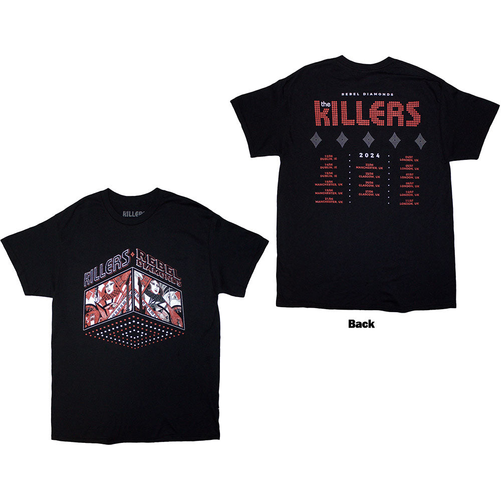 The Killers Tour '24 Rebel Diamonds [] Black
