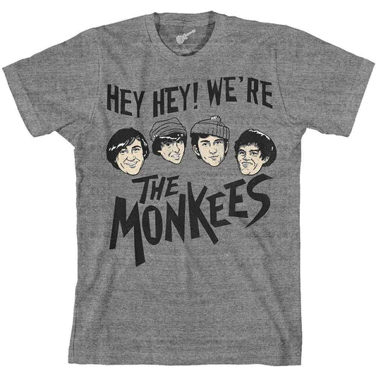 The Monkees Hey Hey! [T-Shirt] Grey