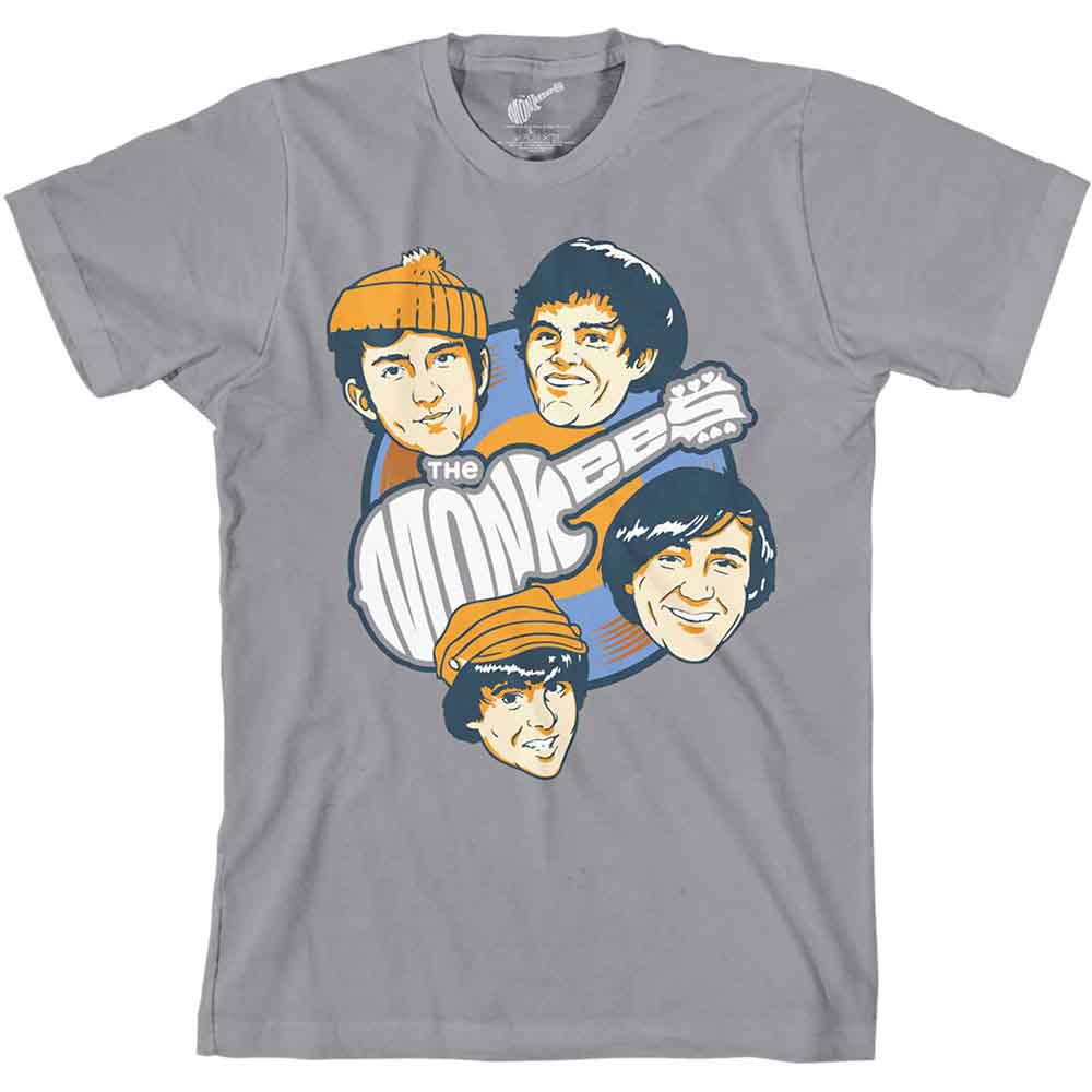 The Monkees Vinyl Heads [T-Shirt] - Rock Band Apparel