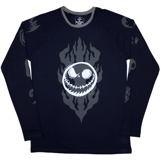 The Nightmare Before Christmas Flaming Jack [T-Shirt] Blue