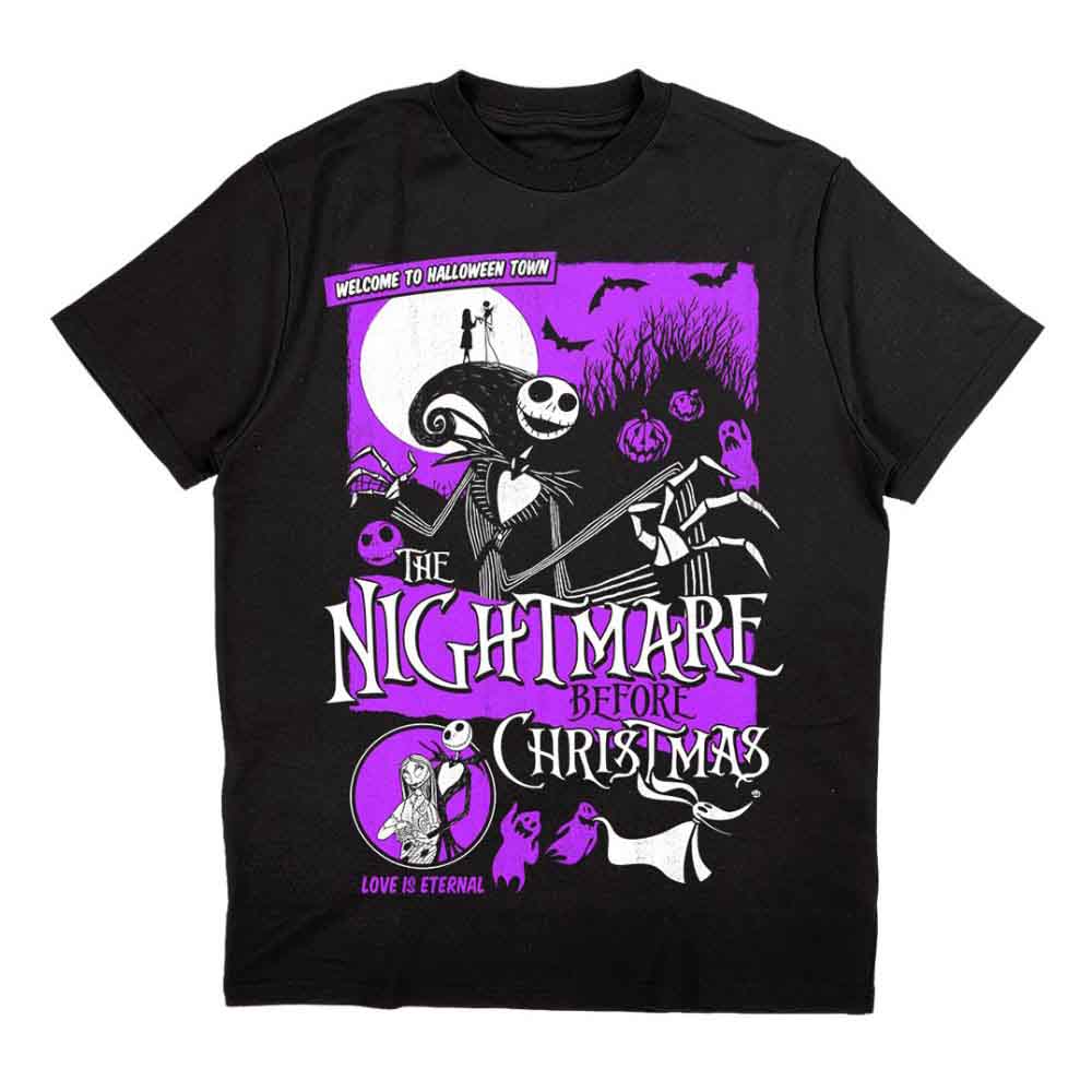 The Nightmare Before Christmas Welcome To Halloween Town [] Black