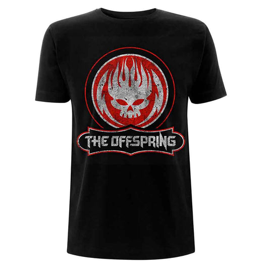 The Offspring Distressed Skull [T-Shirt] - Rock Band Apparel