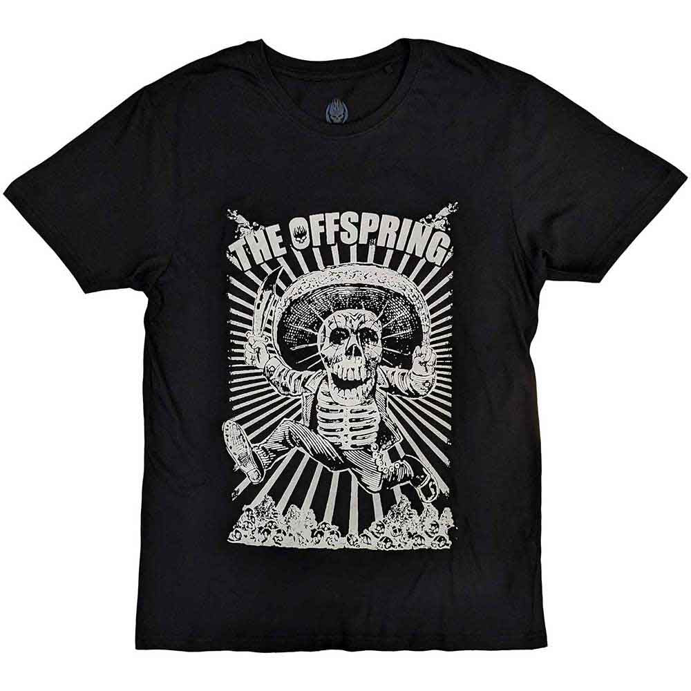 The Offspring Jumping Skeleton [T-Shirt] Black