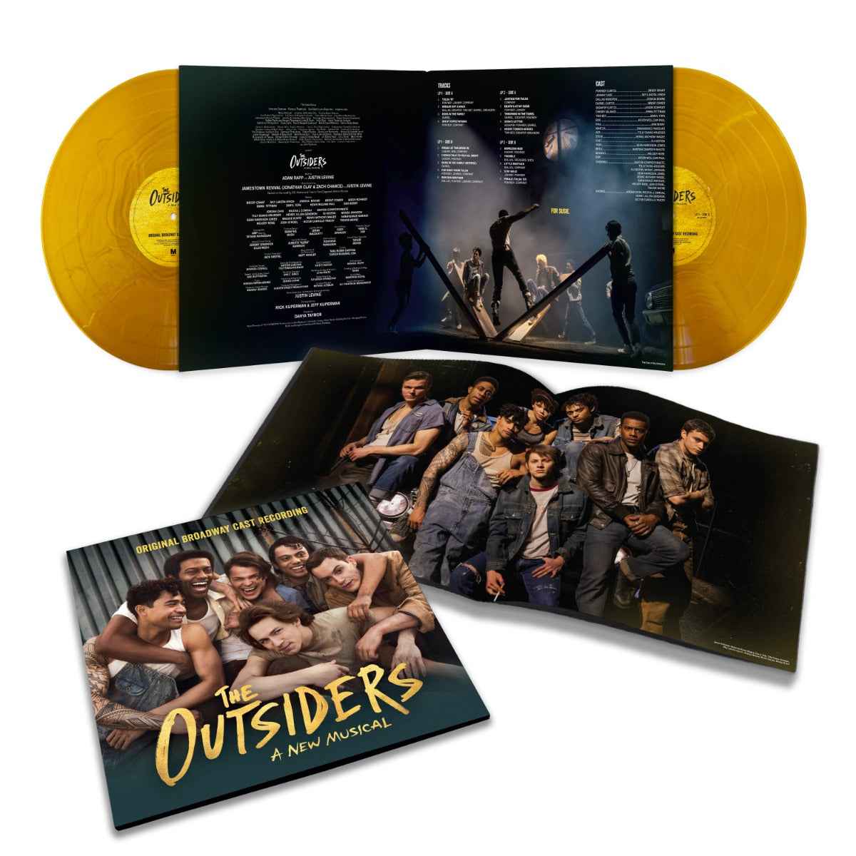 The Outsiders - A New Musical (Original Broadway Cast Recording) (2Lp) (Stay Gold Version) [Vinyl]